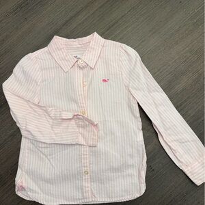 Vineyard Vines Light Pink Striped Button Down Shirt